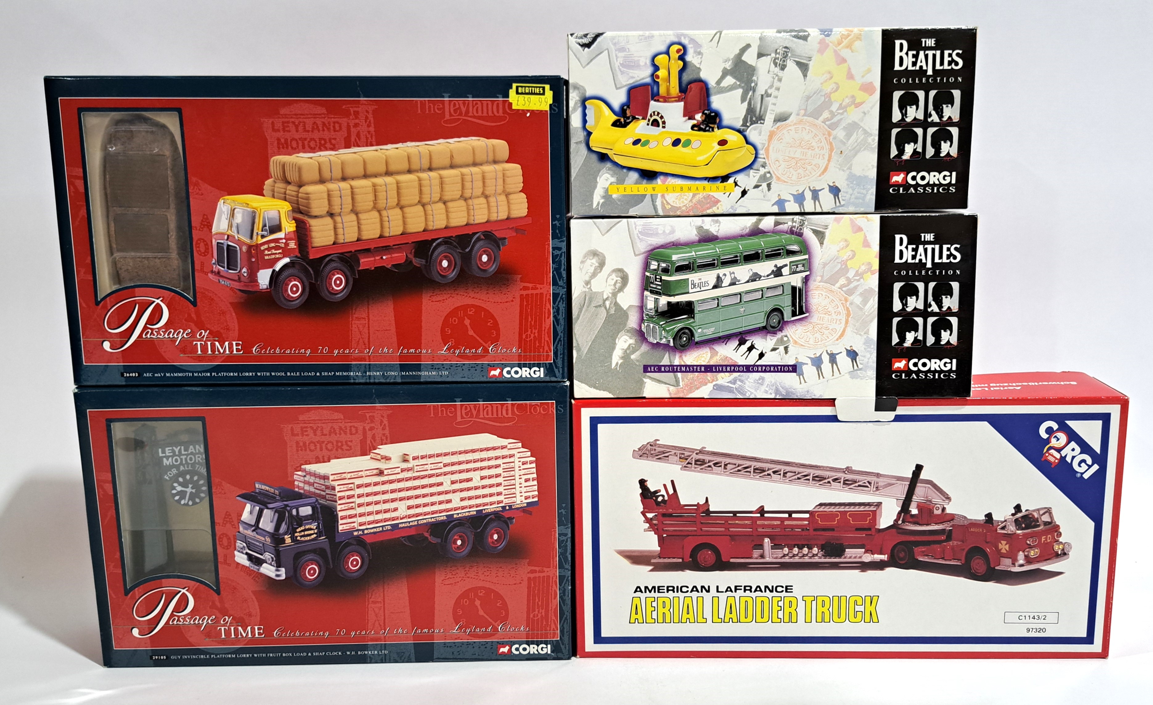 Corgi Classics, Passage of Time & similar, a boxed group