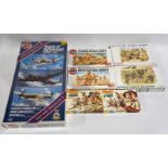 Airfix, Matchbox & Dragon Model Kits, Aircraft & military related, a boxed group