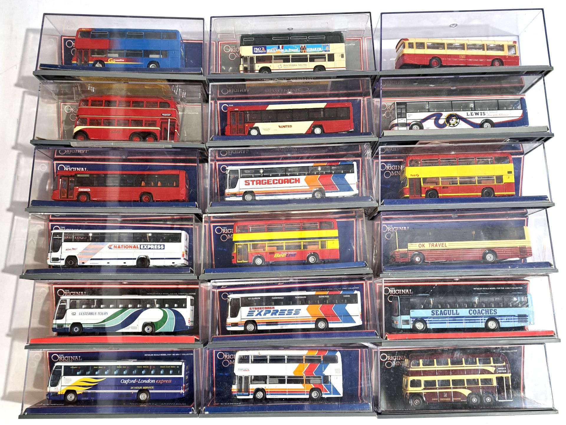 Corgi “Original Omnibus” a boxed bus group