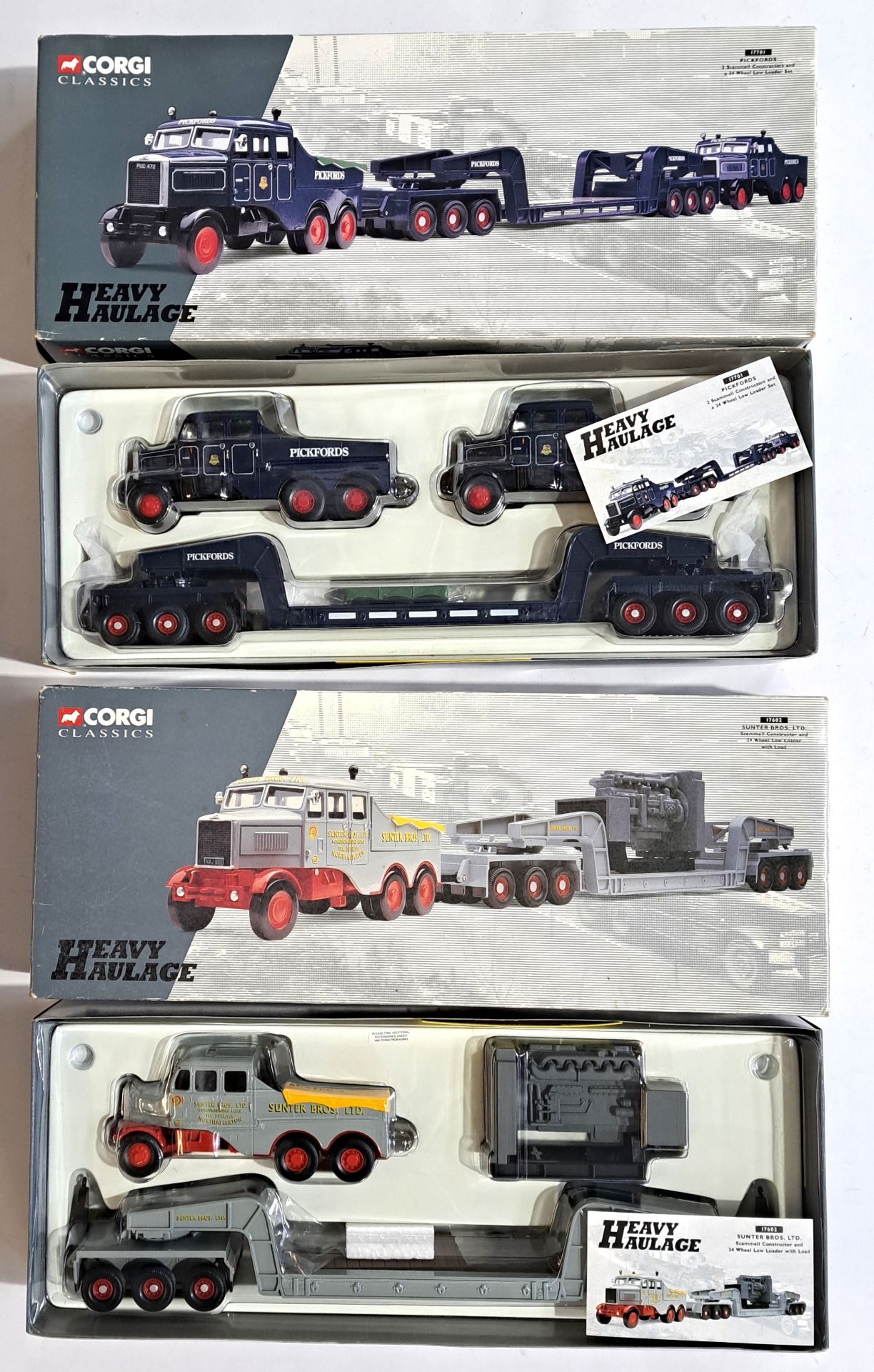 Corgi Heavy Haulage, a boxed pair of 1:50 scale sets - Image 2 of 2