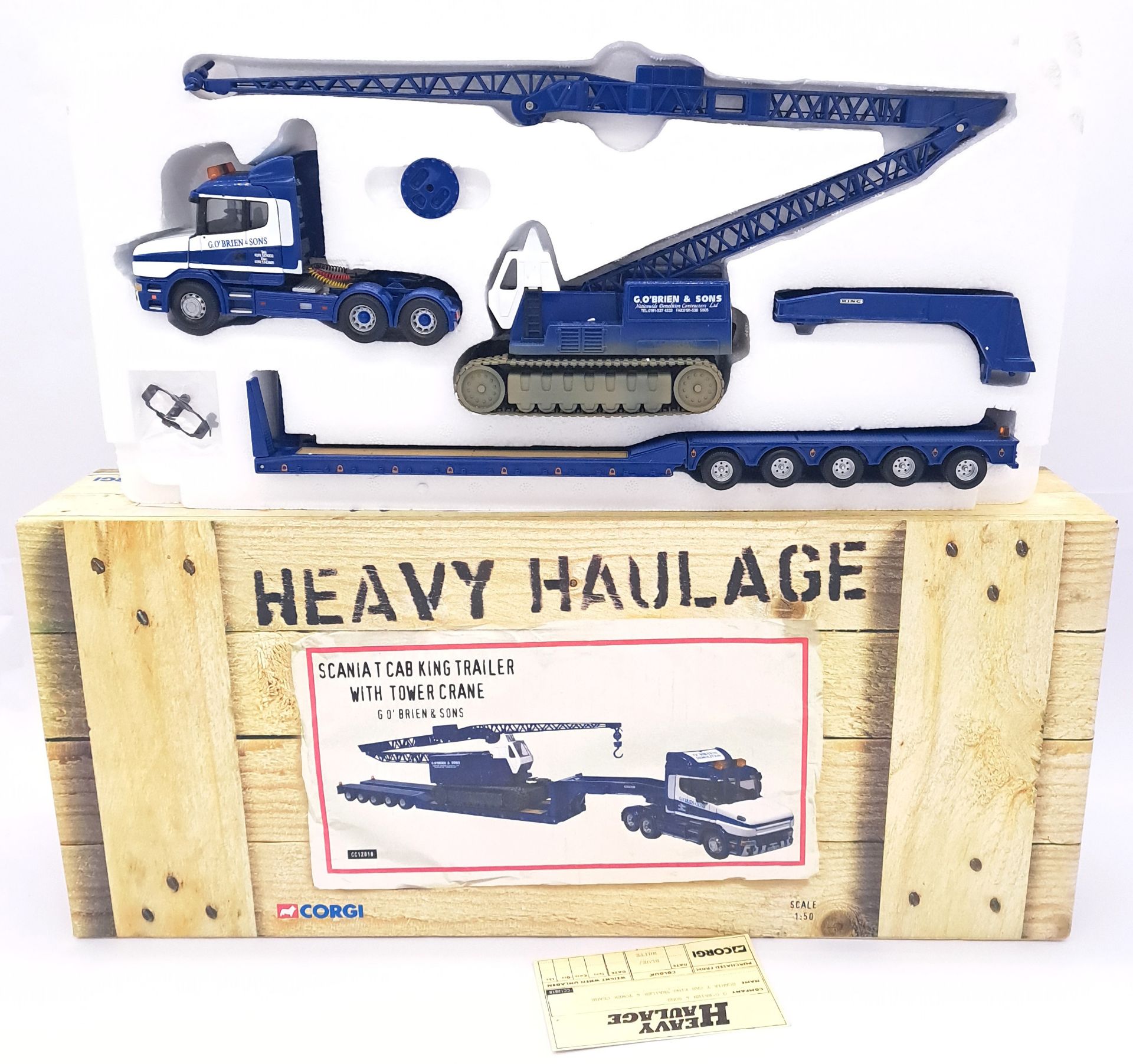 Corgi "Heavy Haulage" a boxed CC12818