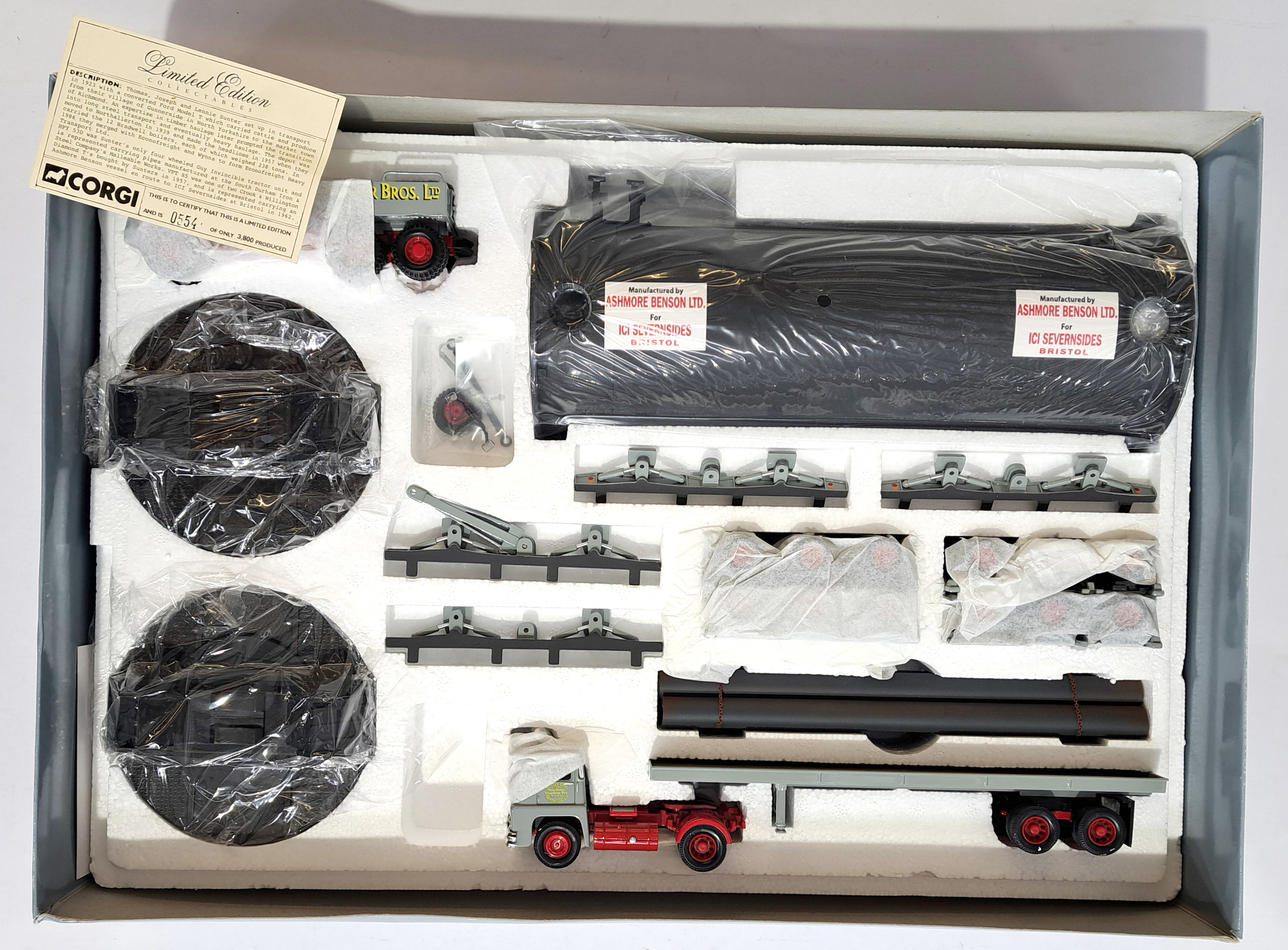 Corgi - a boxed 31014 (Heavy Haulage Series) 1/50 Scale Set - Image 2 of 2