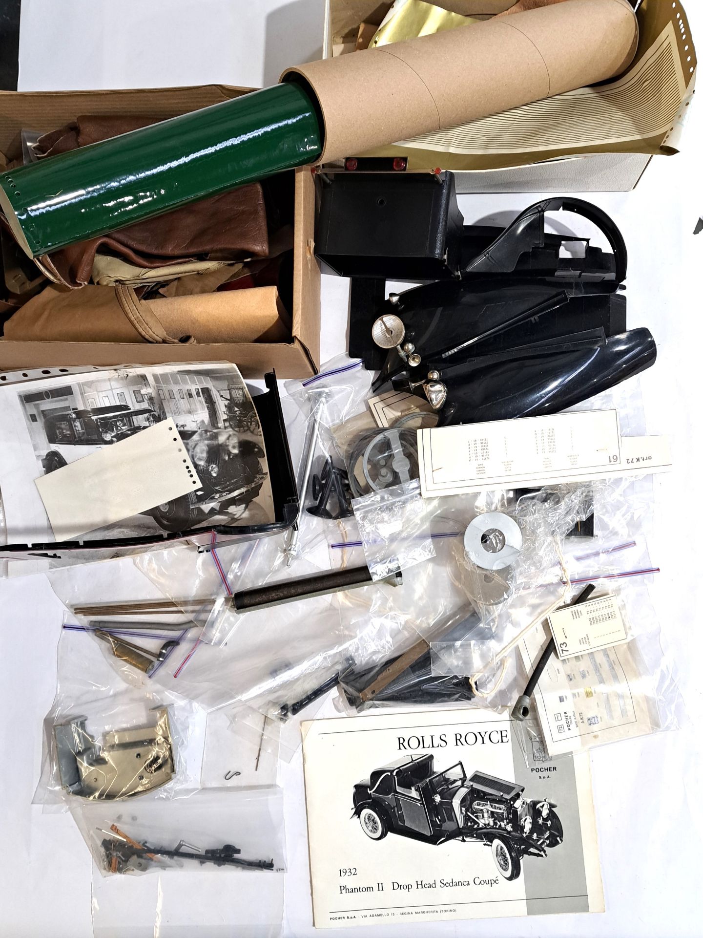 Pocher Kit, Rolls Royce Phantom II Sedanca Coupe 1932 - Bild 2 aus 2