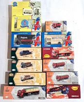 Corgi, a boxed Commercial group comprising of Lorries, Trucks, Buses and similar