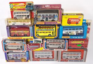 Dinky, Matchbox, Corgi & similar, Bus related, a boxed group