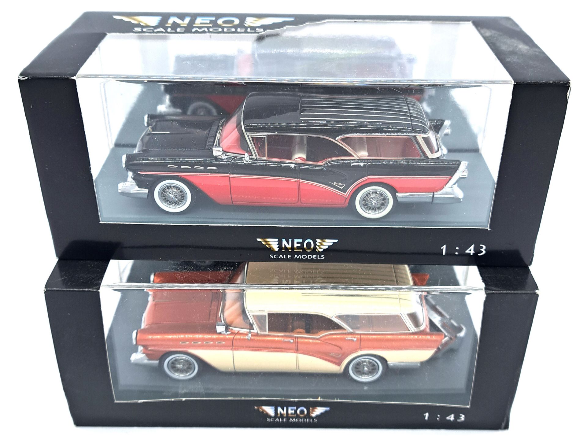 NEO Scale Models, a boxed 1:43 scale pair