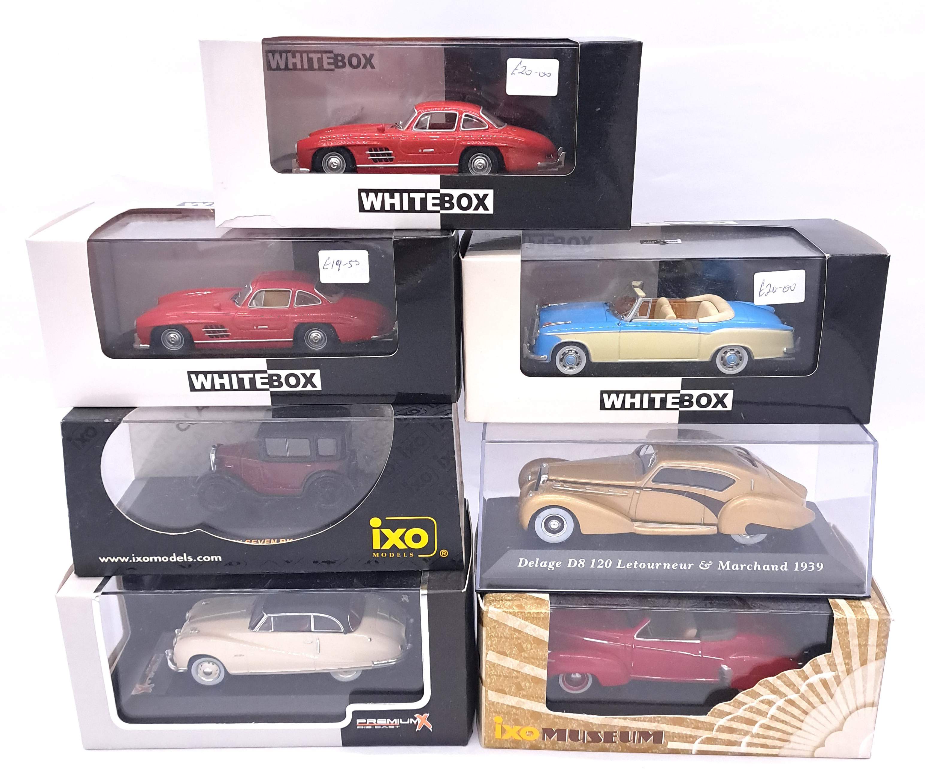 Whitebox, IXO and similar, a boxed 1:43 scale group