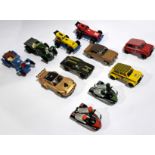 Scalextric Electric Model Racing Cars, an unboxed group