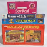 Bluebird Magical Theatre, Tomy Sew Real & Board Games, a boxed group