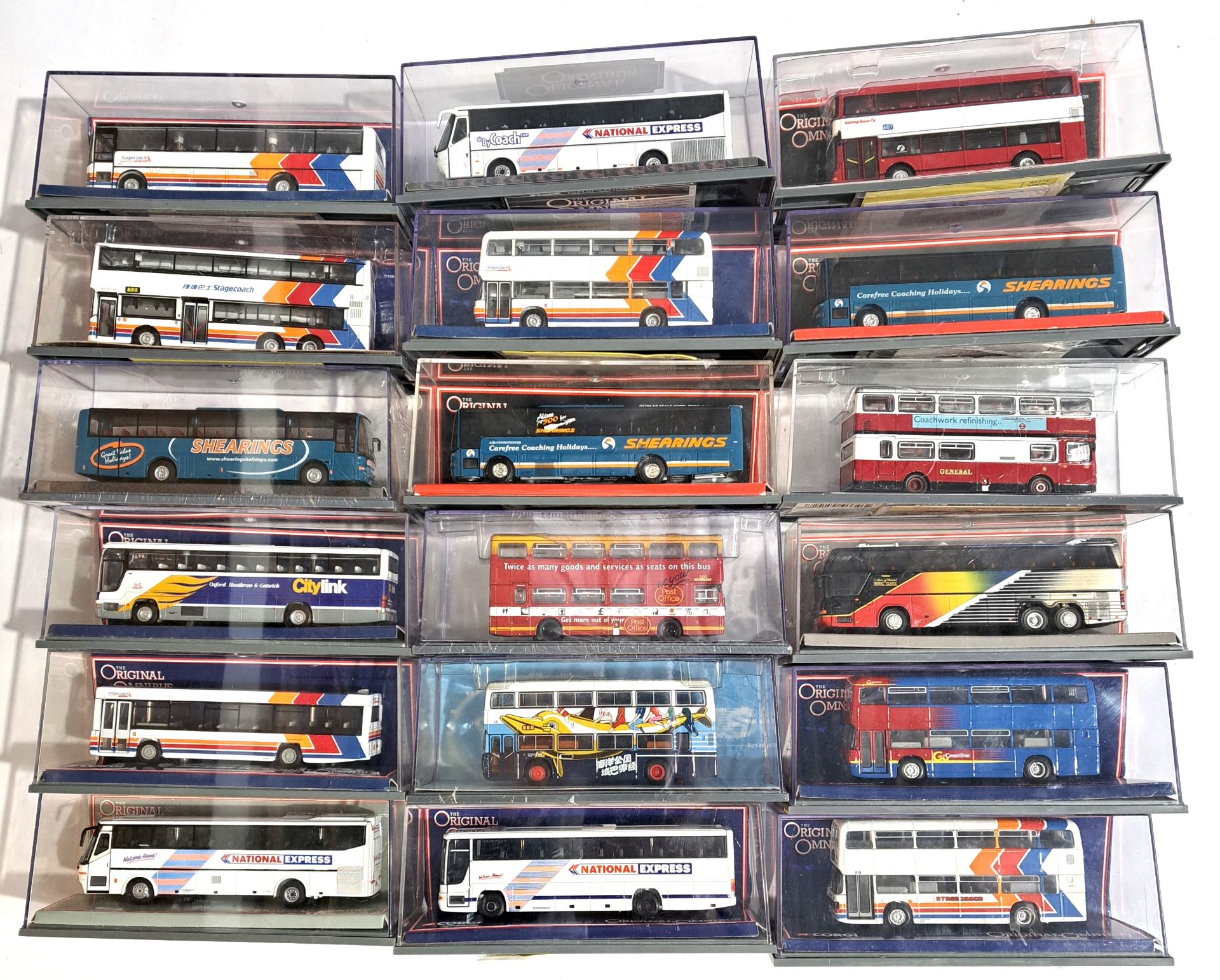 Corgi “Original Omnibus” a boxed bus group