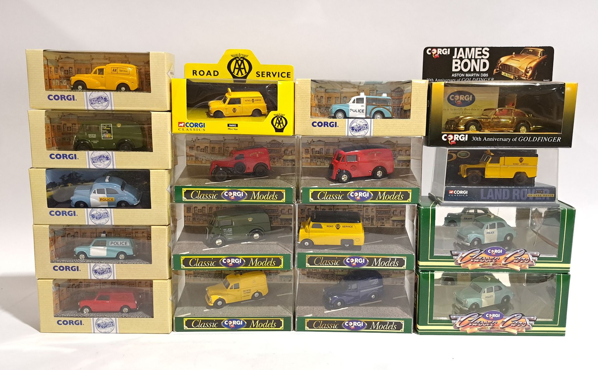 Corgi Classic Models & similar, a boxed group