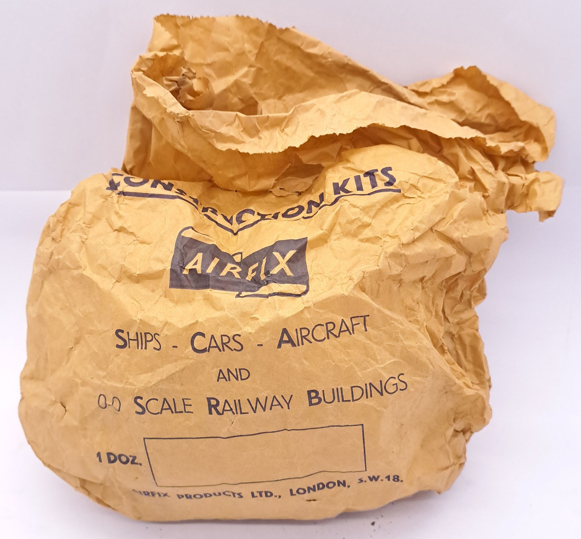 Airfix c1960’s ORIGINAL TRADE BAG complete with Bagged “1905 Rolls-Royce” - Image 3 of 7