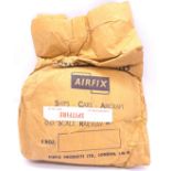 Airfix c1960’s ORIGINAL TRADE BAG complete with Bagged (possibly Type3) “Spitfire” Kits