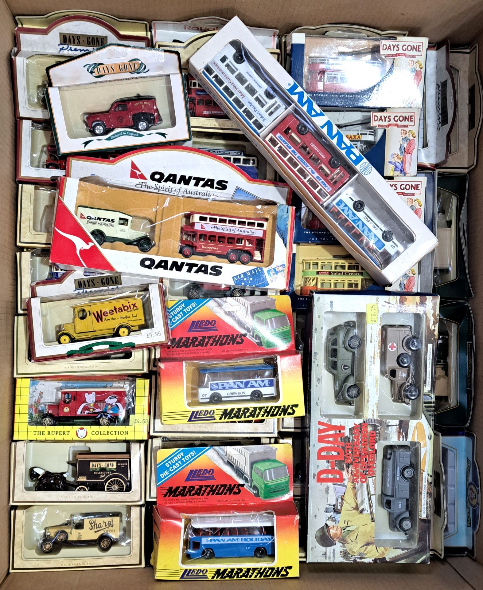 Lledo Days Gone and similar, a group of boxed promotional models