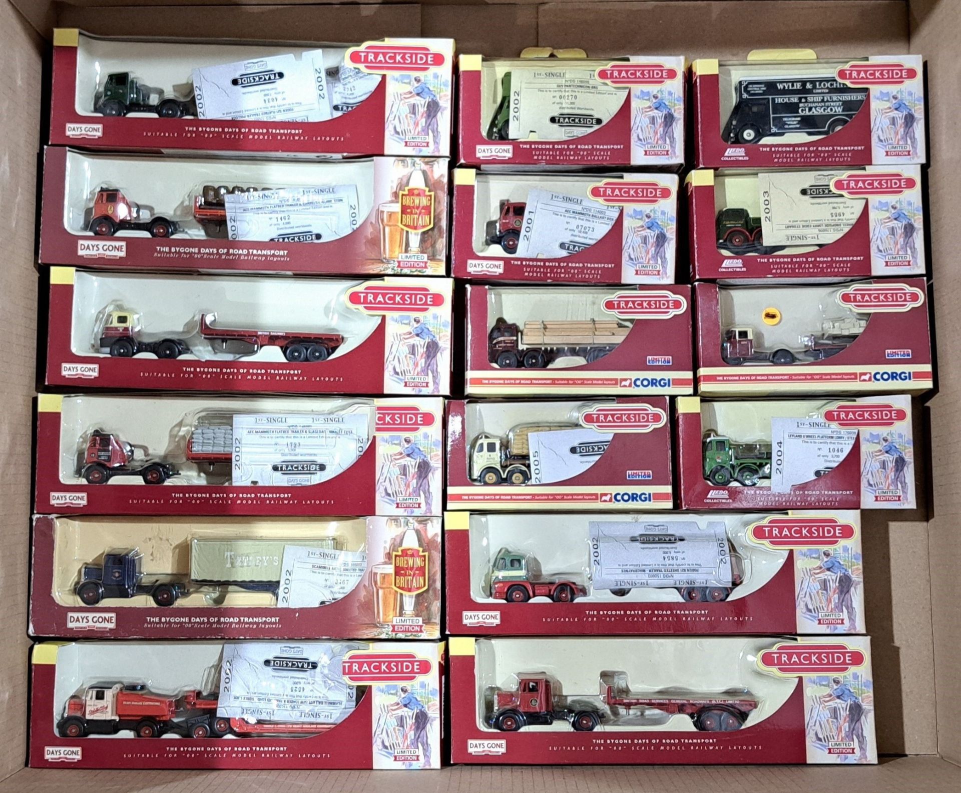 Corgi Trackside & similar, a large boxed group