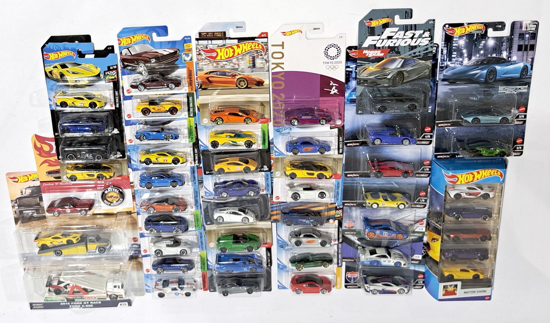 Mattel Hotwheels mixed boxed & Blaster Pack group