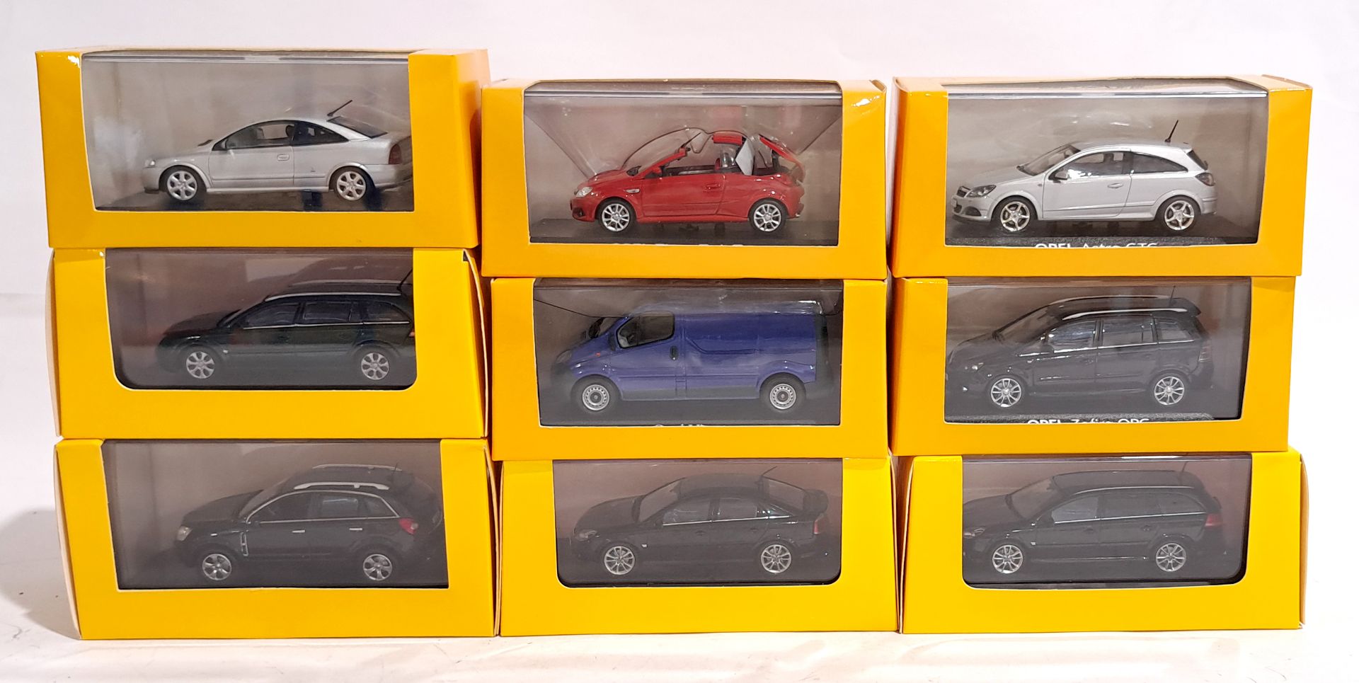 Mini Champs Opel vehicles, a boxed Dealership group