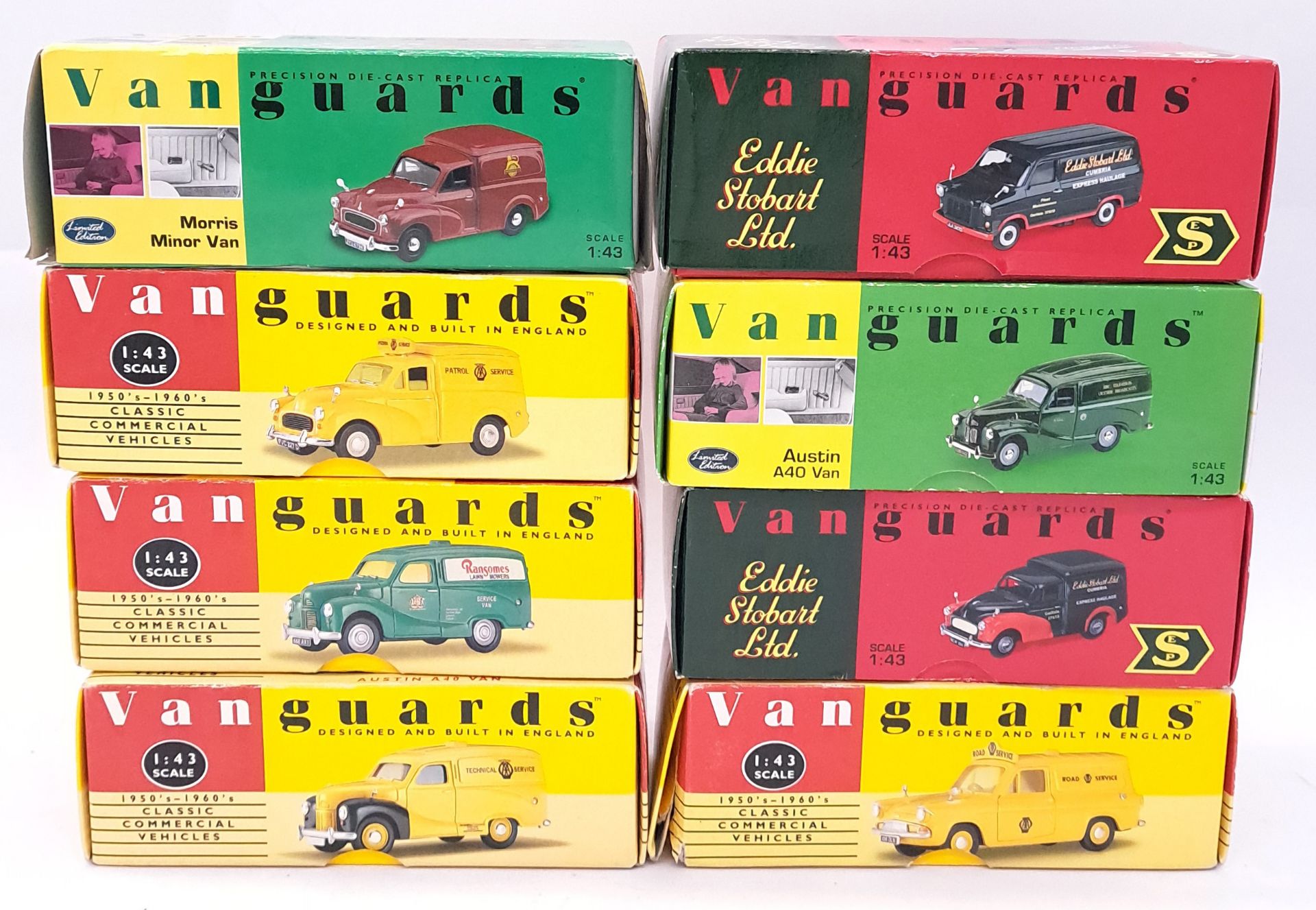 Lledo / Vanguards (1/43rd scale) boxed group