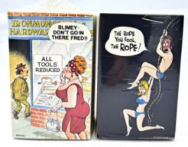 BAMFORTH Postcards "Comic Series" TRADE PACKS, Saucy/Seaside Humour