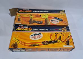 Corgi Rockets 2053 Clover Leaf Special & 2075 Grand Canyon Speedcircuit, a boxed pair