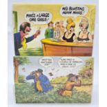 BAMFORTH Postcards "Comic Series" TRADE PACKS, Saucy/Seaside Humour