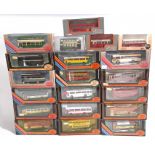 EFE 1:76 scale, Corgi & similar, Bus & coach related, a boxed group