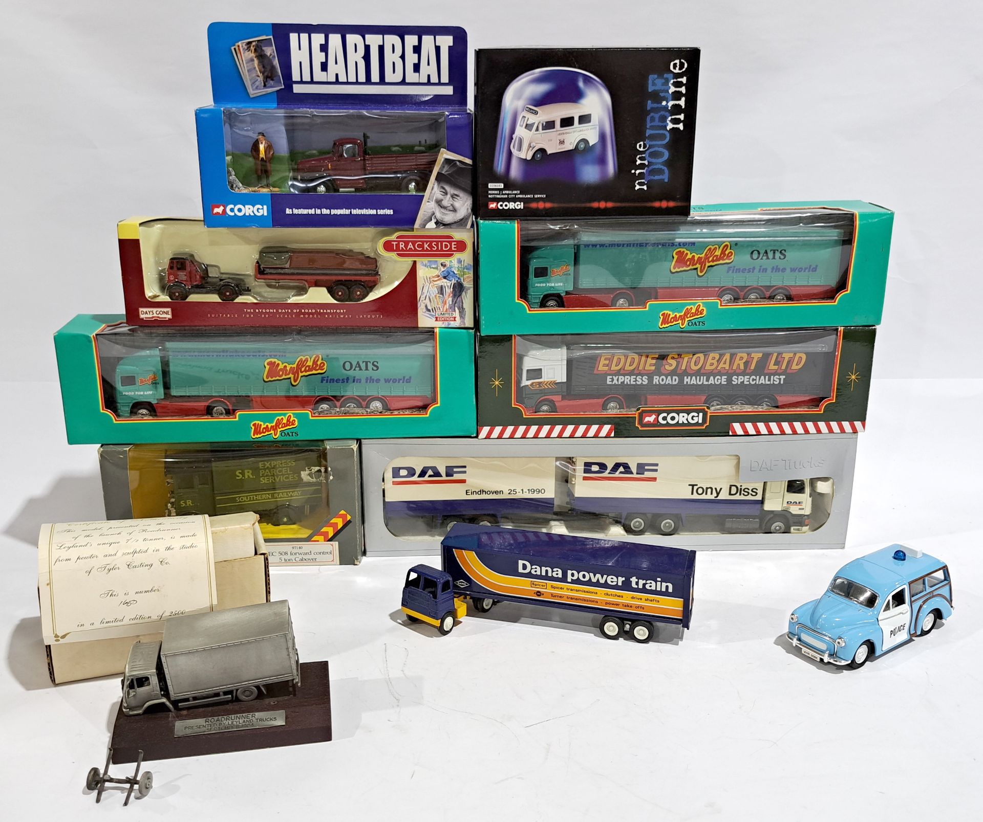 Corgi, Lledo & similar, Commercial & similar, a boxed & unboxed group