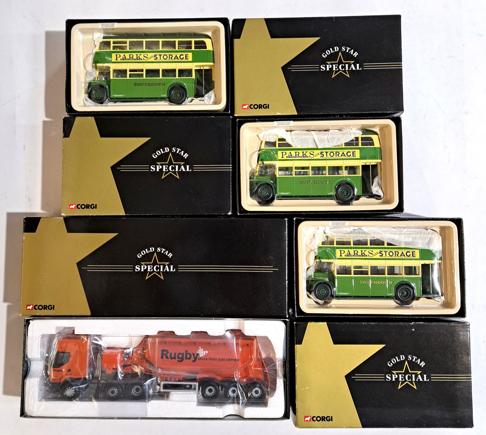 Corgi "Gold Star Special Editions" a boxed Commercial group