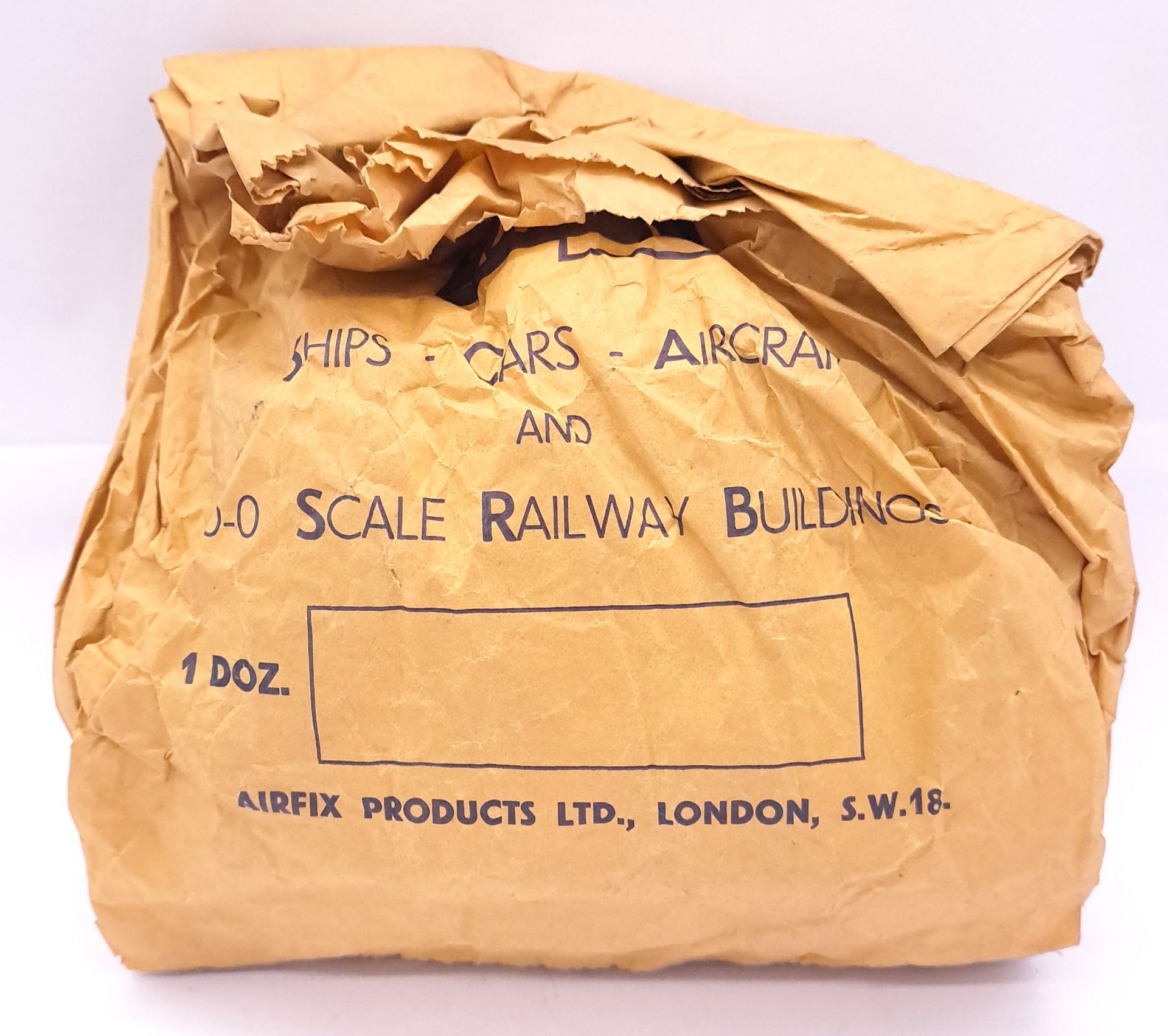 Airfix c1960’s ORIGINAL TRADE BAG complete with Bagged (possibly Type3) “Wildcat” Kits - Bild 2 aus 7