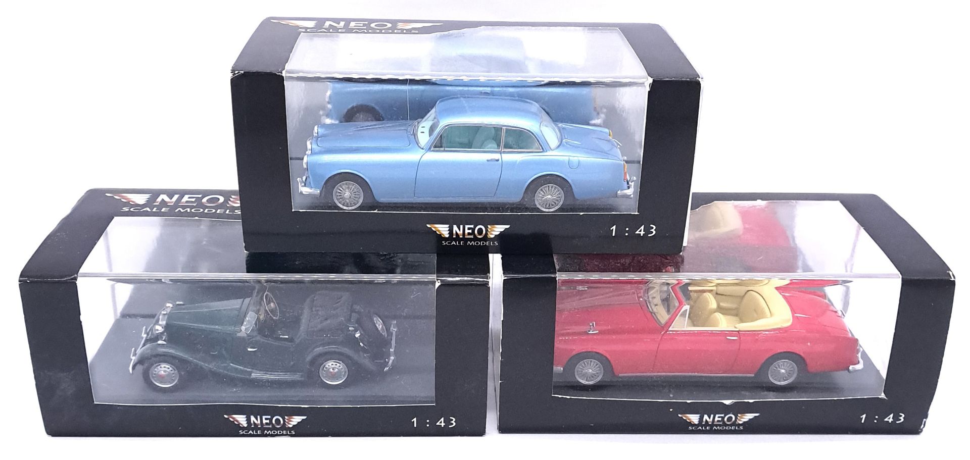 NEO Scale Models, a boxed 1:43 scale group