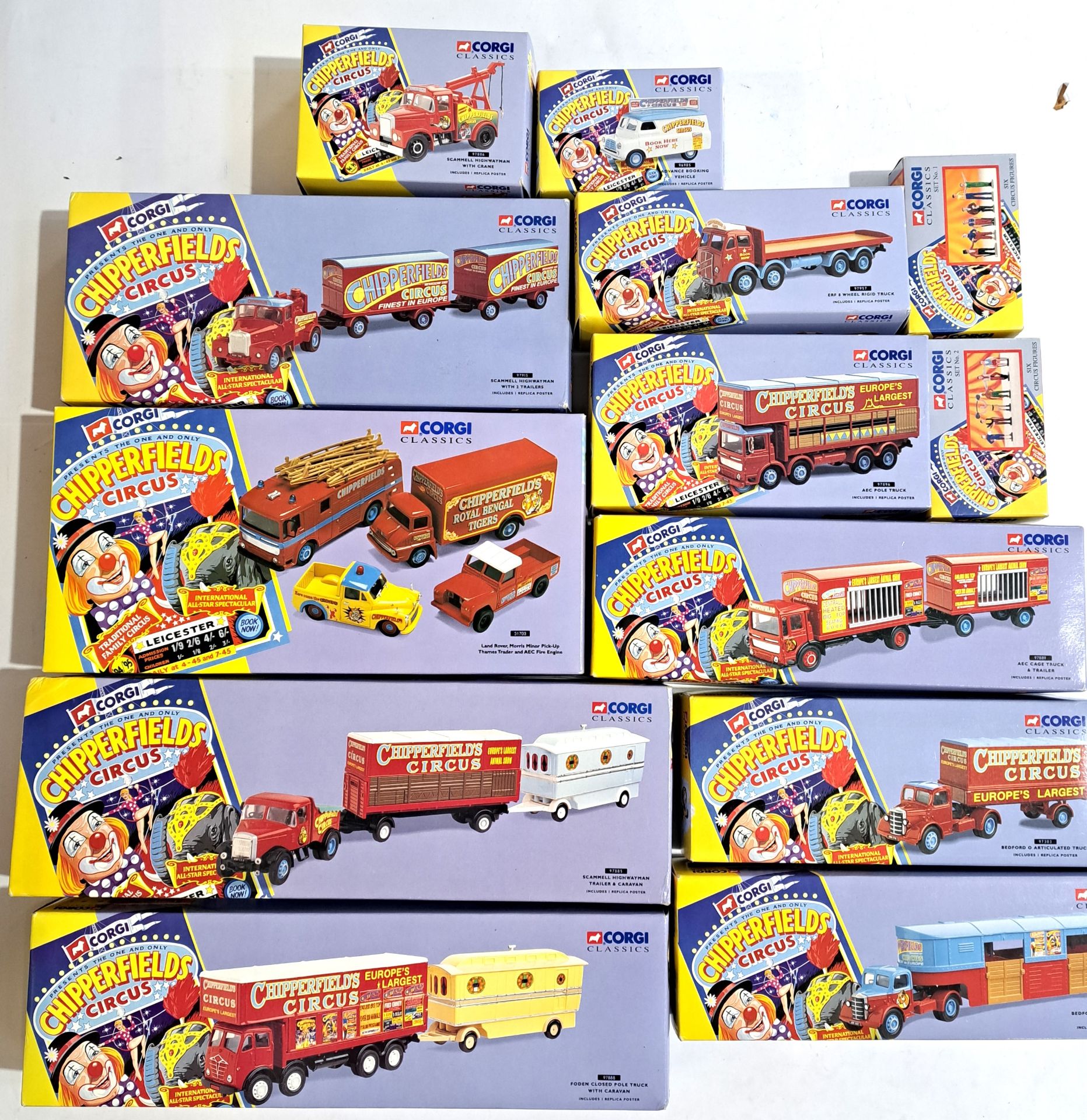 Corgi Classics, boxed "Chipperfield's Circus" group