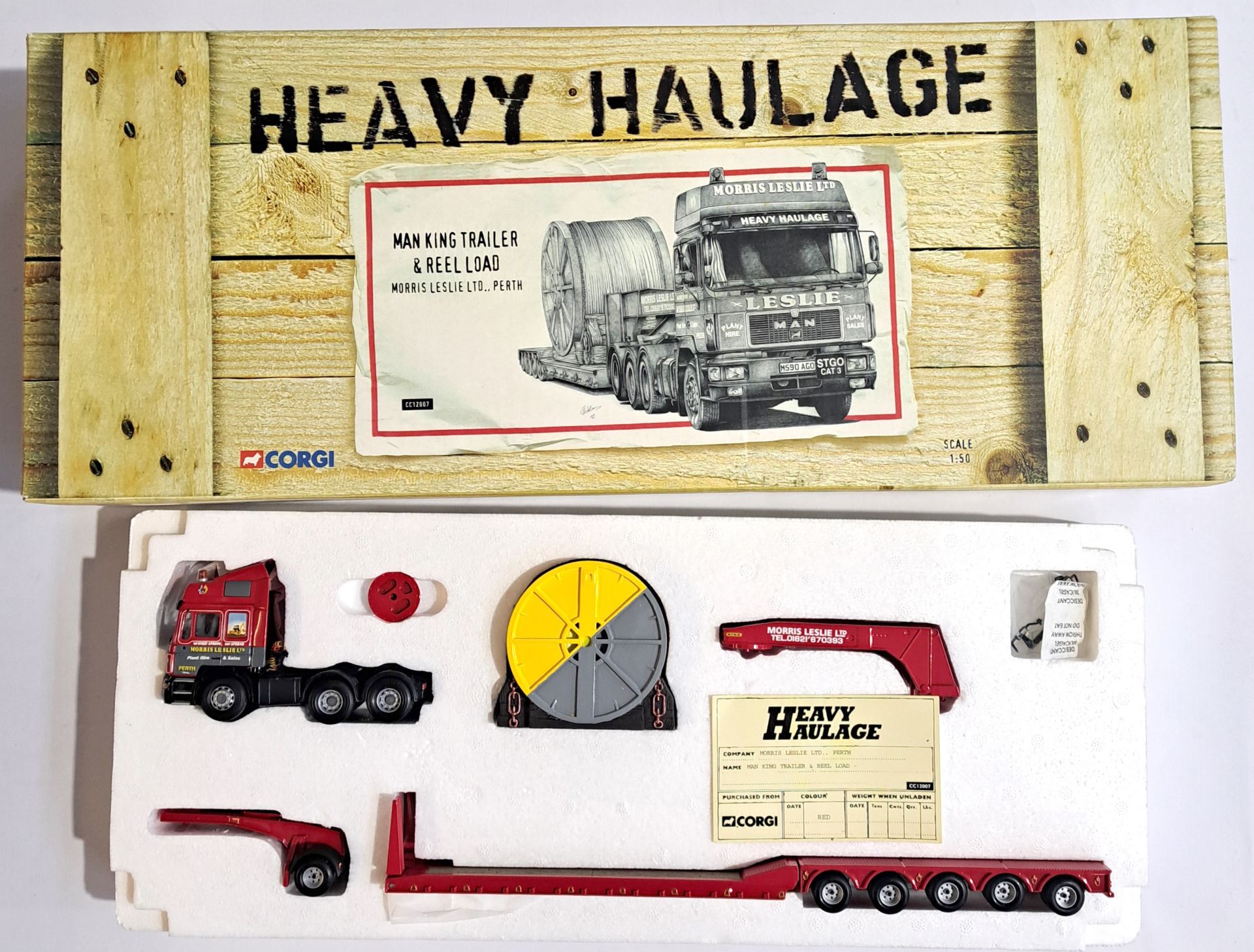 Corgi "Heavy Haulage" a boxed CC12007