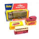 Dinky, a boxed Commercial group including Military