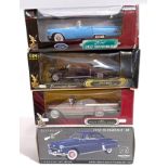 Road Signature & American Muscle 1:18 scale & similar, Car related, a boxed group