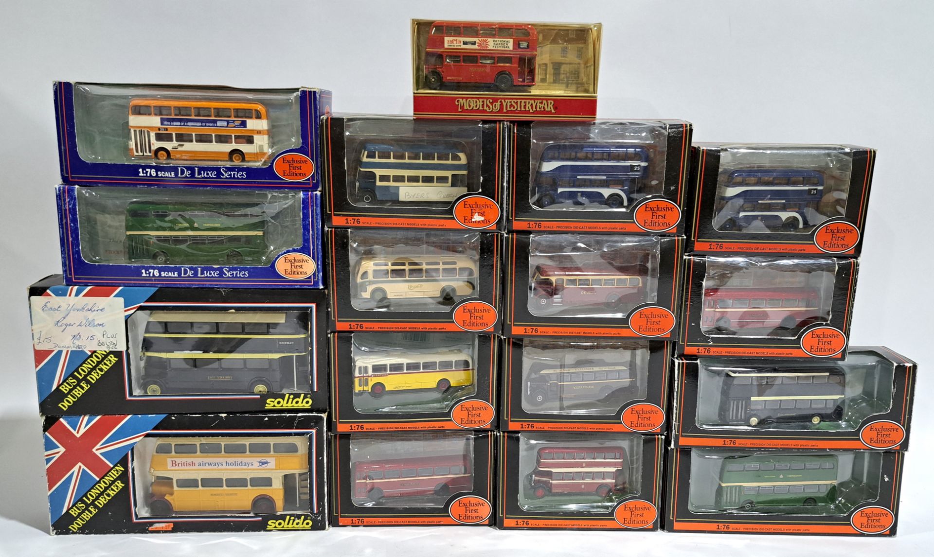 EFE, Solido & Matchbox, Bus related, a boxed group