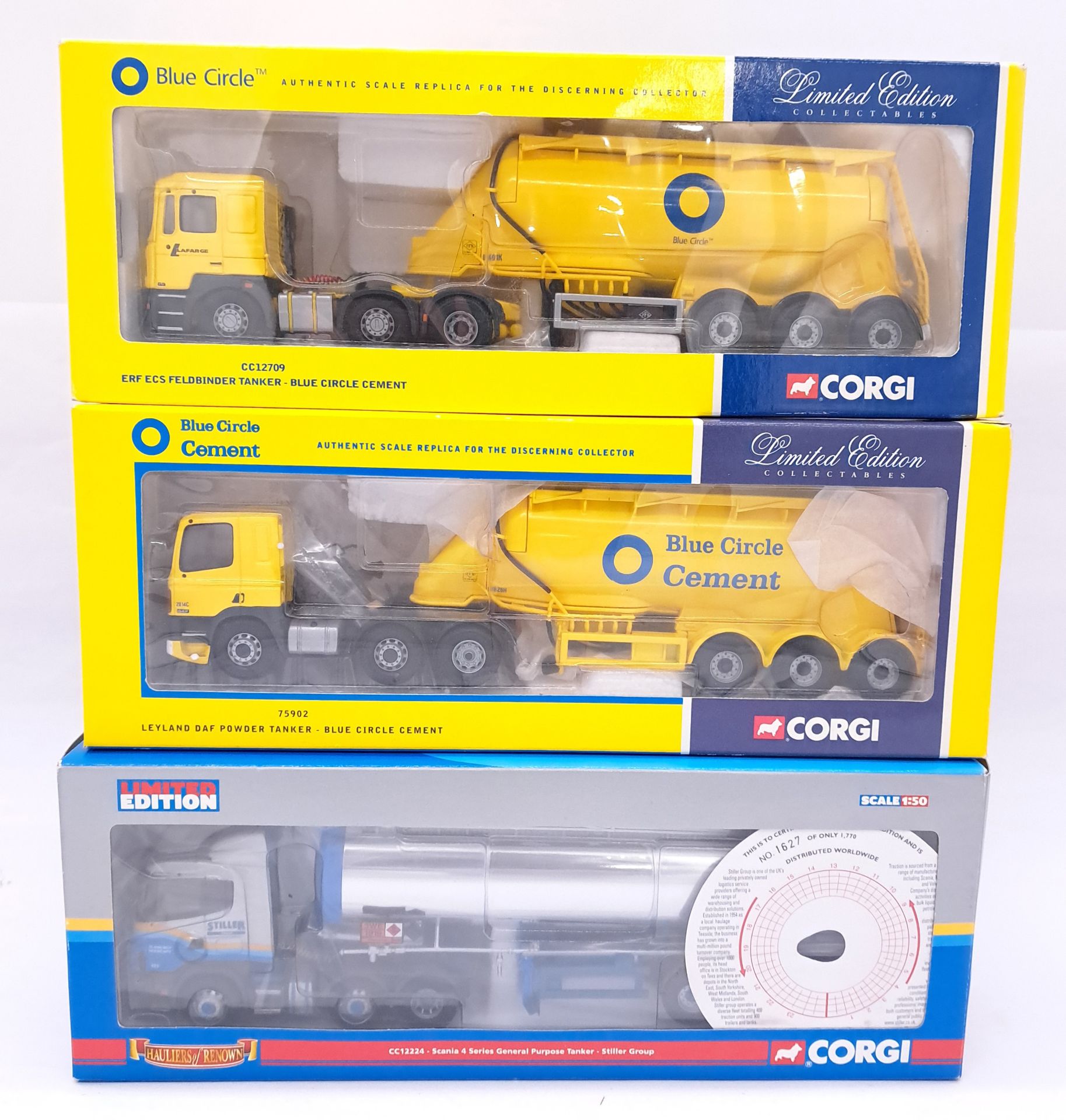 Corgi, a boxed group of 1:50 scale Commercial Tanker models