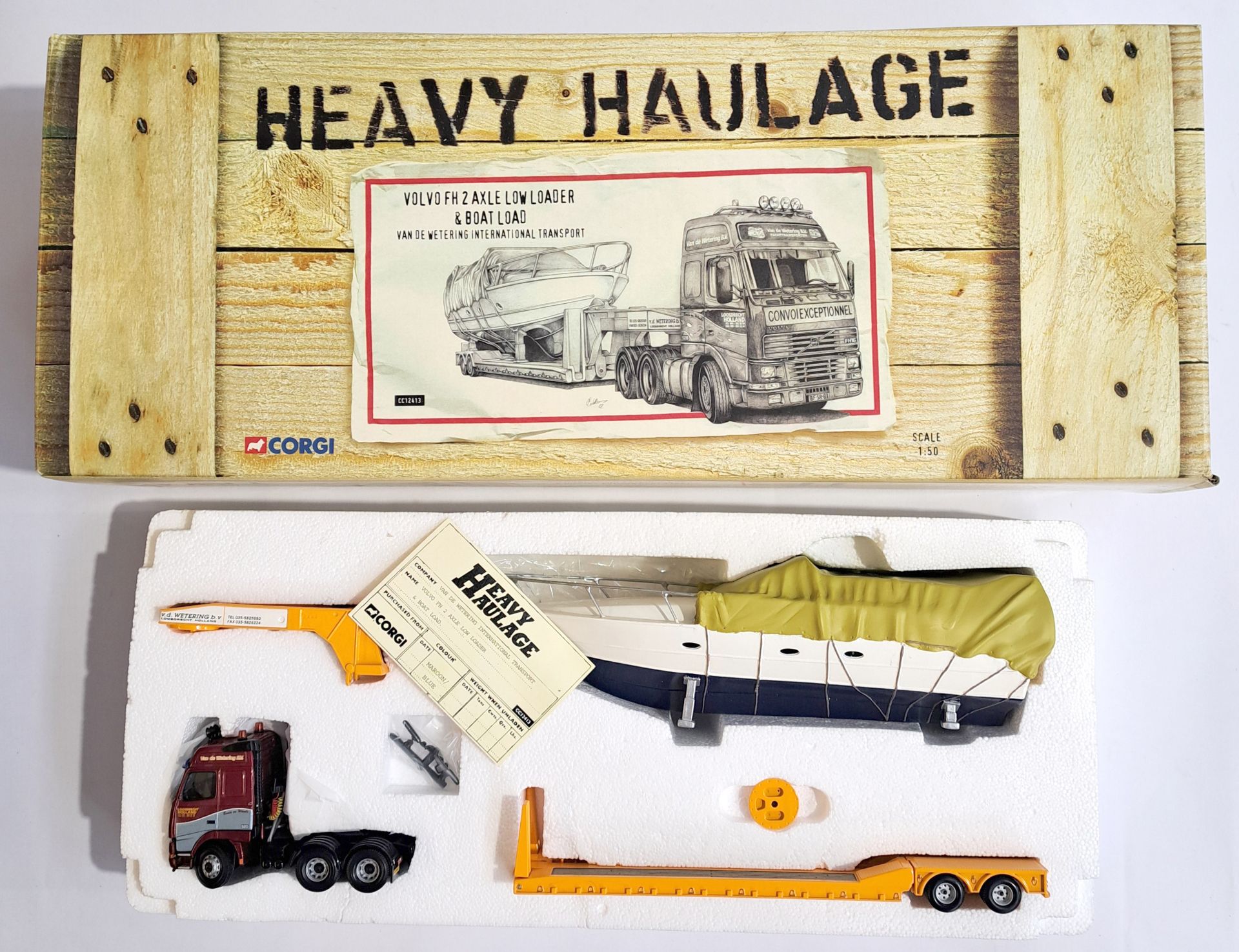 Corgi "Heavy Haulage" a boxed CC12413