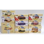 Corgi Classics & similar, Bus & Coach related, a boxed group