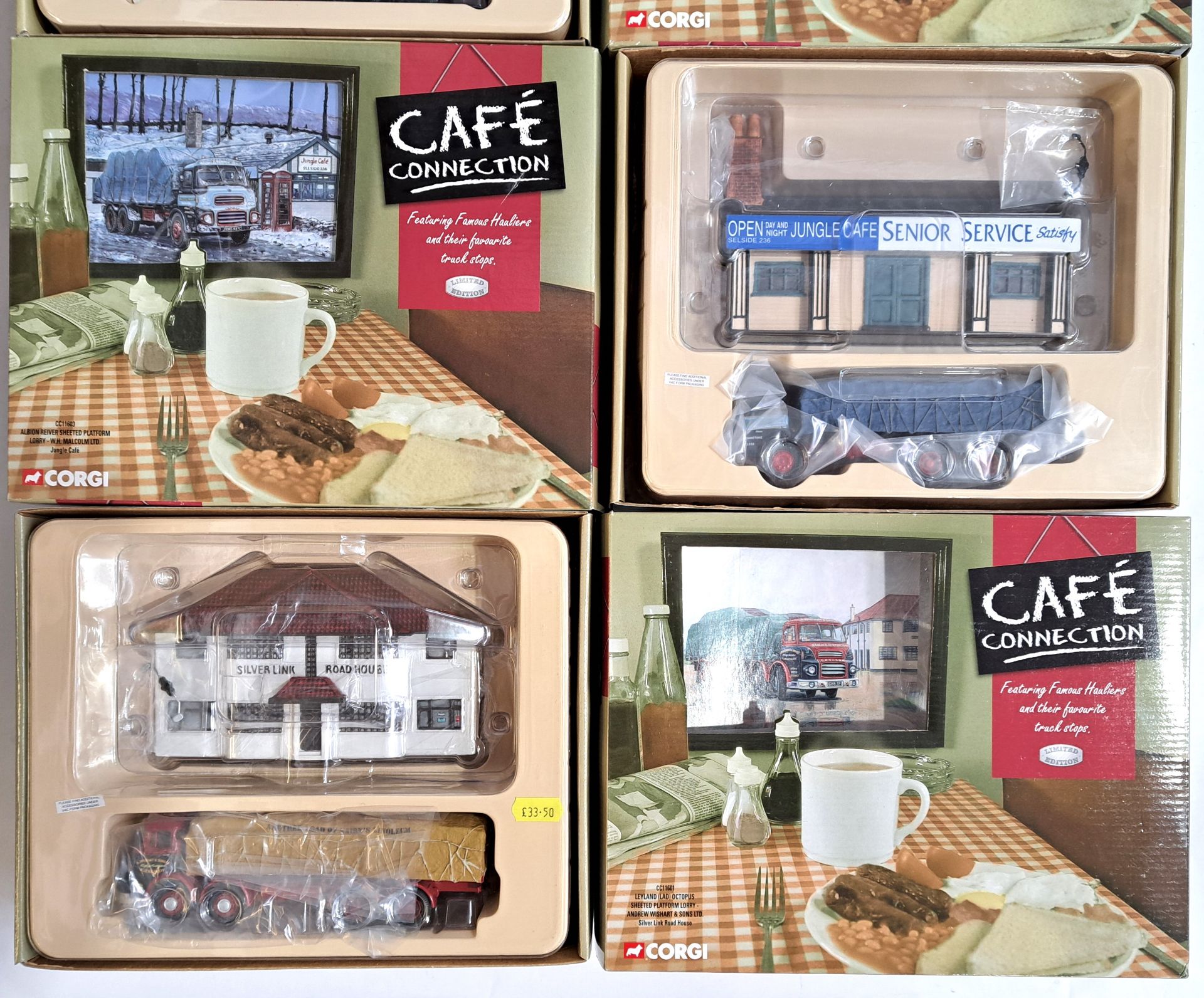 Corgi, a boxed group "Cafe Connection" Diorama Sets - Bild 2 aus 3