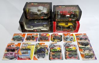 Bburago, Matchbox & similar, a large boxed group