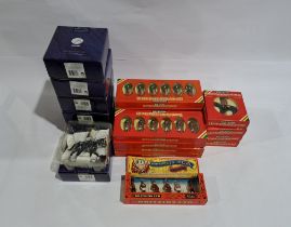 Britains British Regiments Metal Models & Corgi Collectible Icon Figures, a boxed group