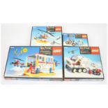 Lego Technic a boxed group to include No.8620, No.8640, No.8660, No.8680. All are unchecked for c...