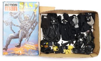 Palitoy Action Man SAS vintage loose clothing/accessories to include various part outfits, gas ma...