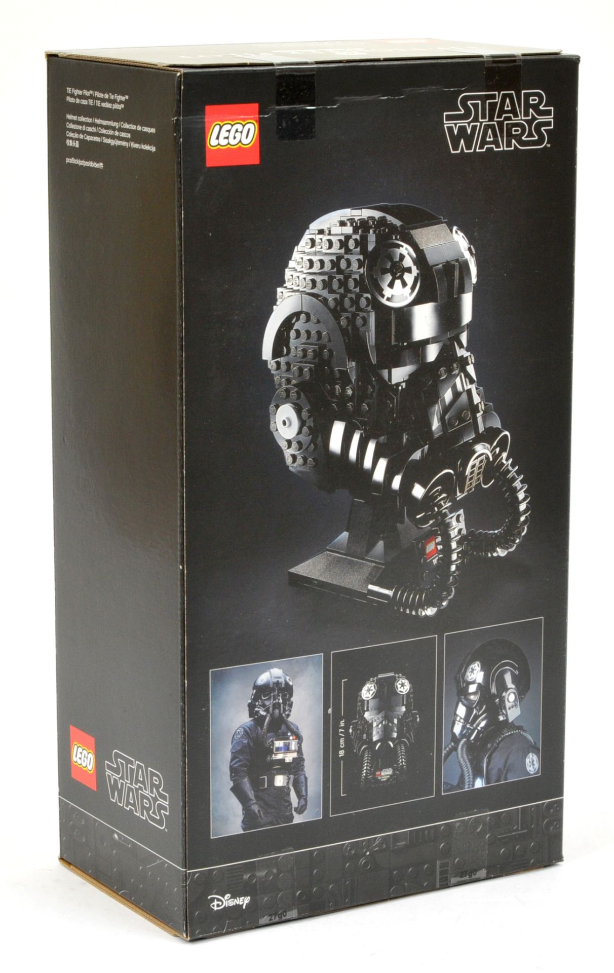 Lego Star Wars 75274 TIE Fighter Pilot Helmet, within Near Mint sealed packaging. - Image 2 of 2