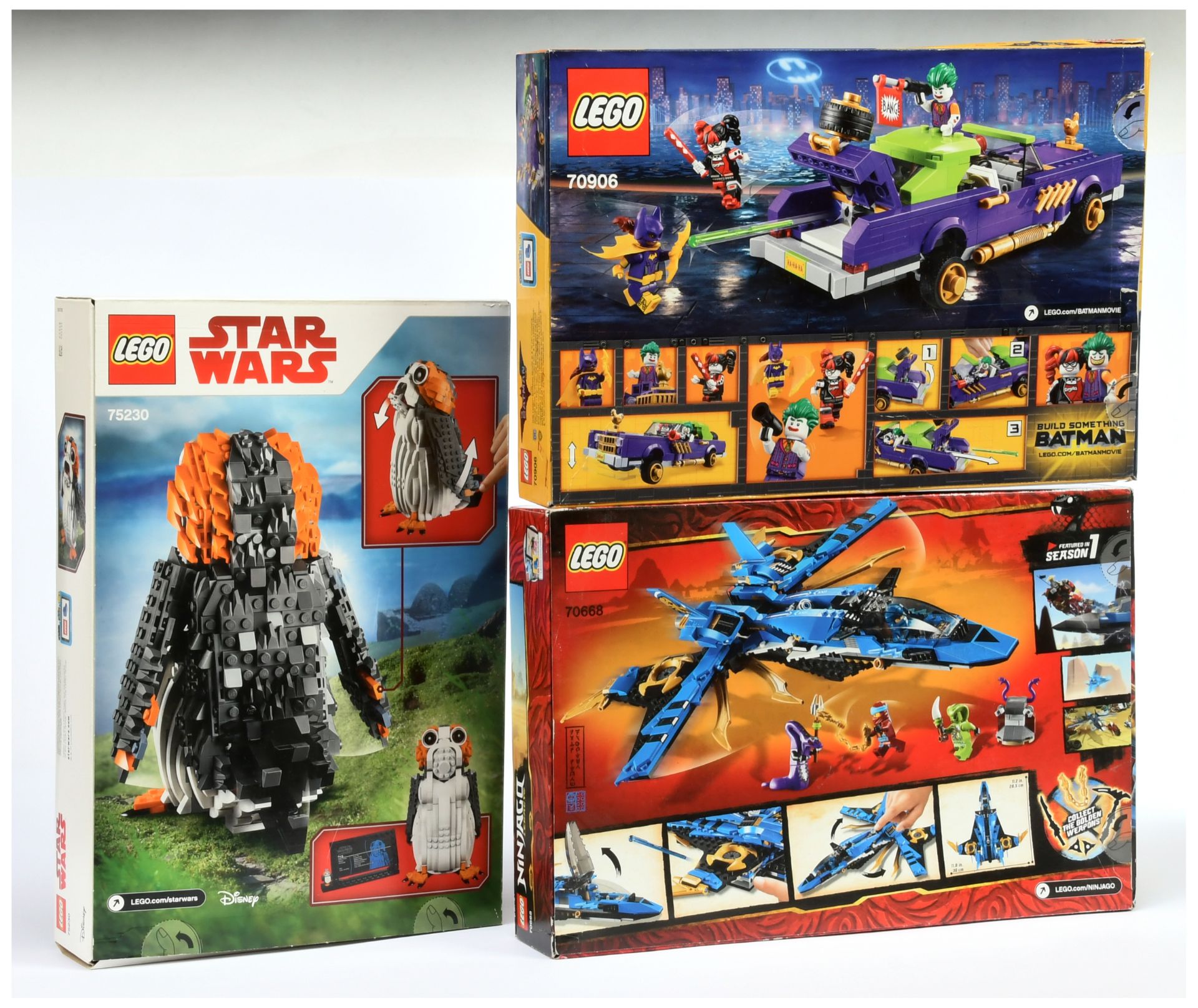 Lego mixed group (1) 70688 Ninjago Legacy Jay's Storm Fighter - Sealed Set (2) 70906 The Batman M... - Image 2 of 2