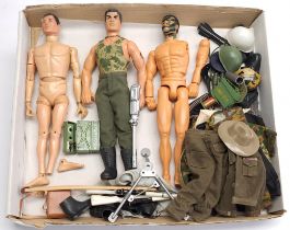 Palitoy/Hasbro Action Man vintage/modern, unboxed group to include undressed painted head vintage...