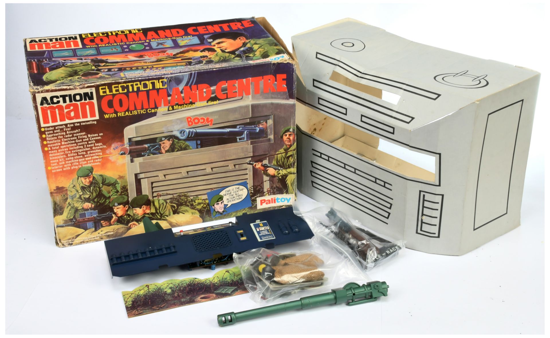 Palitoy Action Man Vintage 34747 Electronic Command Centre "The Nerve Centre for all Action Man O...
