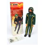 Palitoy Action Man Vintage Combat Division Helicopter Pilot - dynamic body with flying suit, helm...