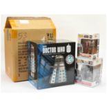 TV/Film related group includes (1) Eaglemoss BBC Doctor Who Figurine Collection The Dead Planet D...