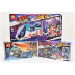 Lego The Movie group to include (1) 70802 Bad Cop's Pursuit, (2) 70826 Rex's Rex-treme Offroader!...